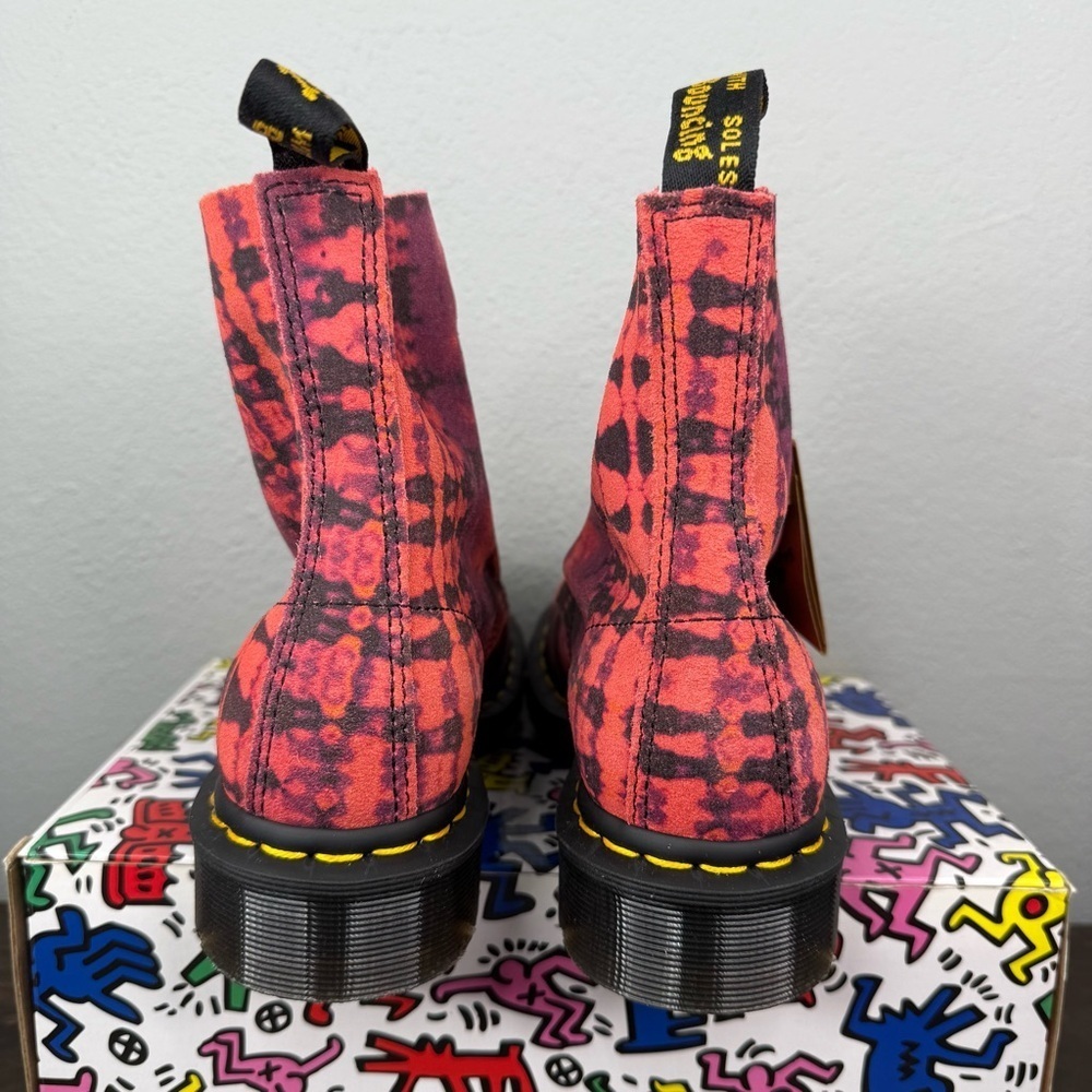 Dr. Doc Martens 1460 Pascal Tie Dye Lace Up Boot Women’s Size 6 US 27242 LA004 - Picture 5 of 11